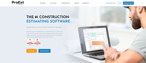 pro est best construction software website